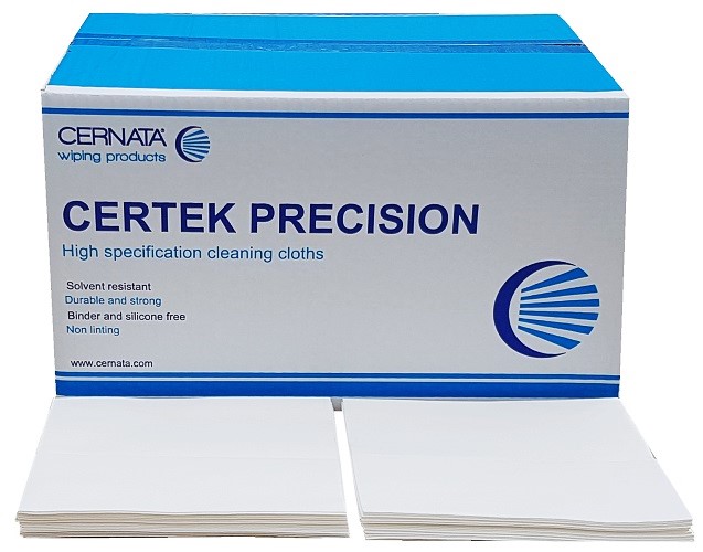 Cernata Certek Precision Wipes White 30x38cm Case of 400